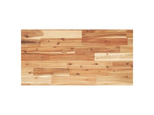 Étagère flottante, panneau de bois 100x40x2 cm acacia massif finition à l'huile cf41559