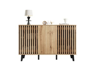 Buffet 3 porte(s) PEXCHO - 150 cm coloris naturel