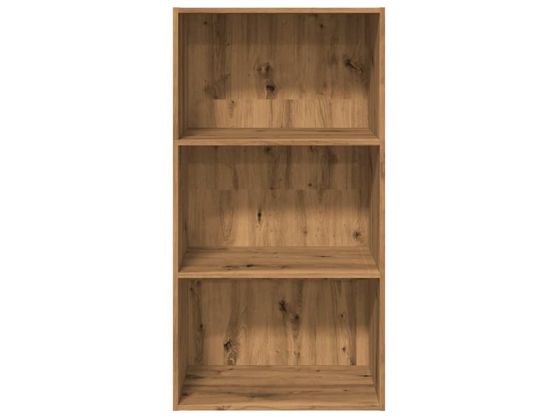  Bibliothèque, étagère de rangement chêne artisanal 60x30x114 cm bois d'ingénierie  - Conforama D