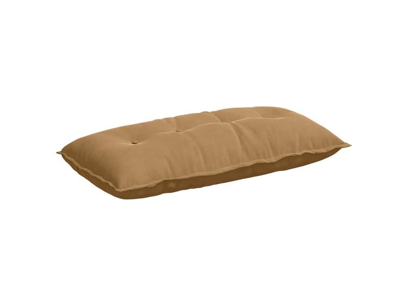  Coussin de dos, coussin de dossier marron 100 x 50 cm tissu en velours côtelé cf54794  - Conforama A