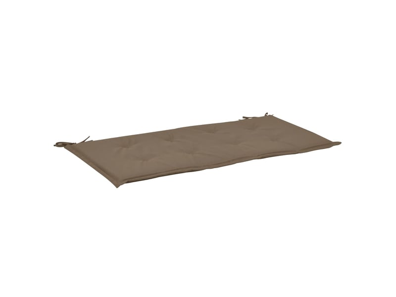  Coussin de banc de jardin 100 % polyester imperméable taupe 100 x 50 x 3 cm dec021749  - Conforama B