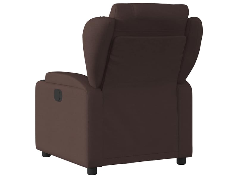 Fauteuil de massage inclinable électrique, fauteuil relax marron foncé tissu shl42414 - Conforama E