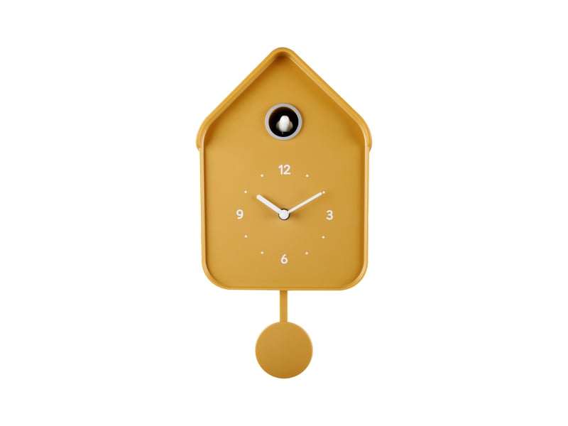 Horloge coucou jaune 20.6x39cm  - Conforama A