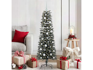 Sapin de noël artificiel, arbre de noël vert 120 cm pvc, plastique et acier shl4534