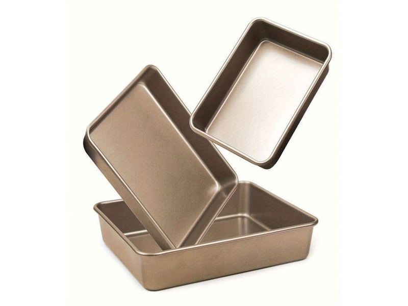  Plateaux four antiadhésifs lot de 3 acier carbone 22 28 32 cm finitions inox empilables 400289_AABBY09701_6_DROPFR - Conforama A