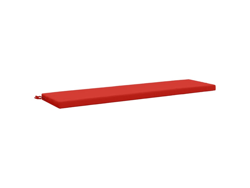  Coussin de banc, coussin d'assise, coussin de canapé soest 100 % polyester rouge 160 x 40 x 5 cm cf53516  - Conforama A