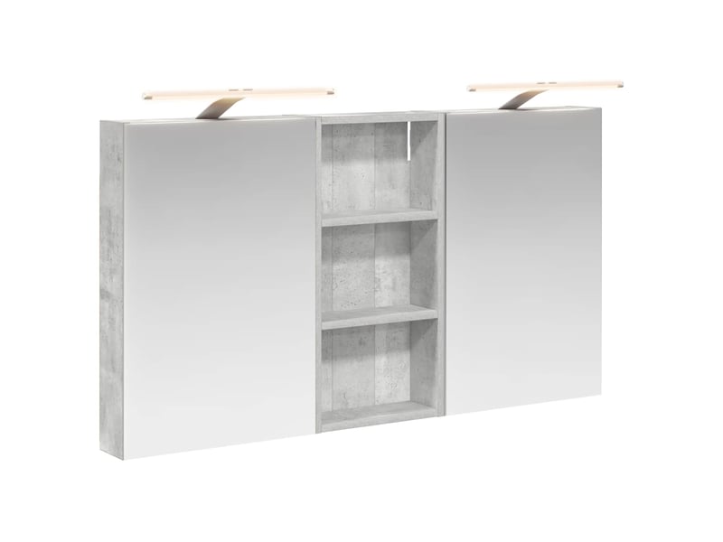 Ensemble de meubles de salle de bain 3 pcs 110x10.5x60.5 cm shl462 - Conforama A