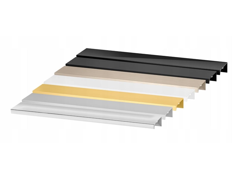  Profil de bord mat doré pour meubles ua06 50cm  - Conforama C