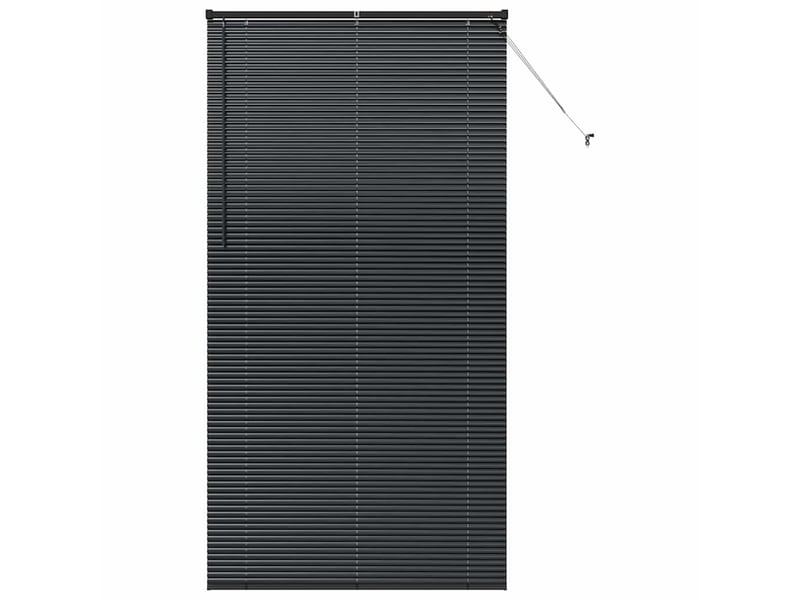  Store vénitien, store de fenêtre noir 220 x 115 cm 25 mm aluminium cf48151  - Conforama A