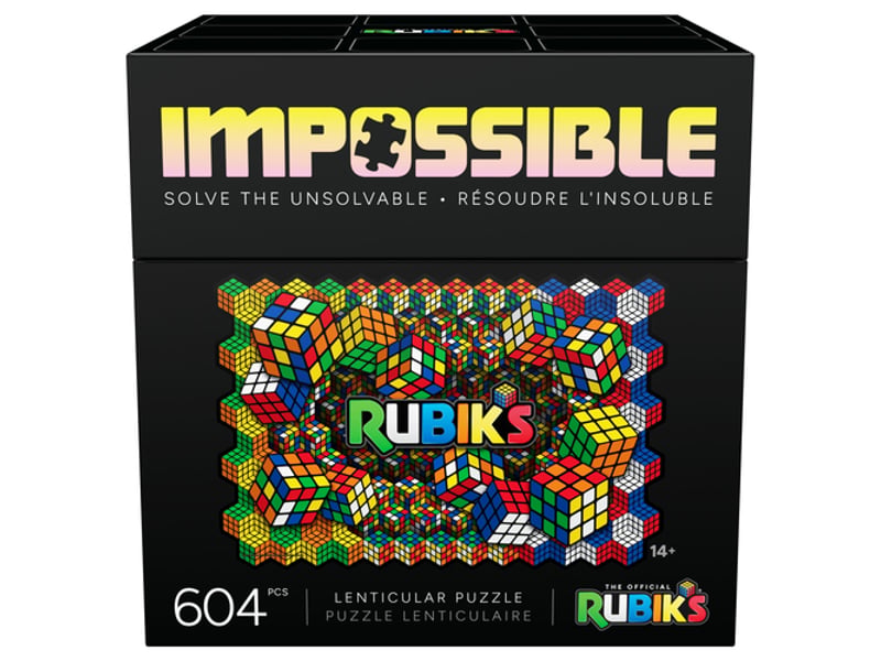  Puzzle 604 pieces rubik's impossible 6072727 - Conforama C