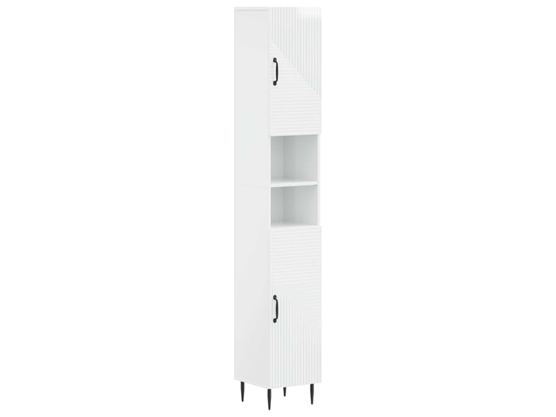  Colonne de salle de bain avec étagère ouverte haarlem shl5449  - Conforama A