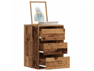 Commode 1 tiroir(s)    <strong></strong> <strong></strong> coloris bicolore largeur 40 cm