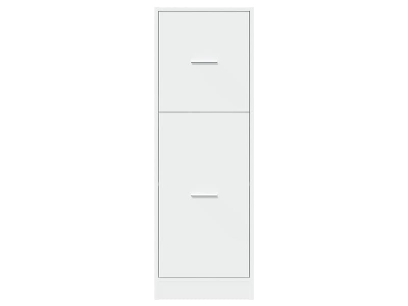  Meuble de rangement, armoire d'apothicaire blanc 40x41x118 cm bois d'ingénierie  - Conforama E