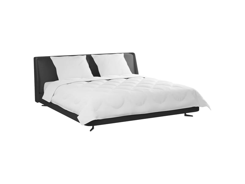 Duvet toutes saisons avec oreiller 3 pièces - couette blanc microfibre - Conforama C
