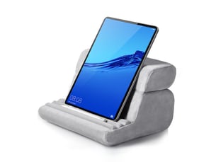 Coussin de support pour tablette multi-angle – gris