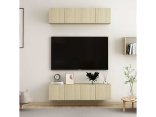 Meuble tv coloris beige <strong></strong> <strong></strong>