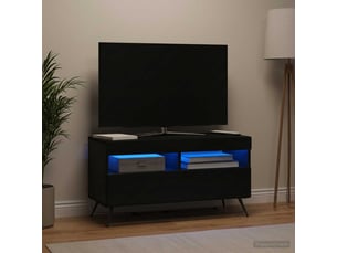 Meuble tv coloris noir 1 cm <strong></strong> <strong></strong>