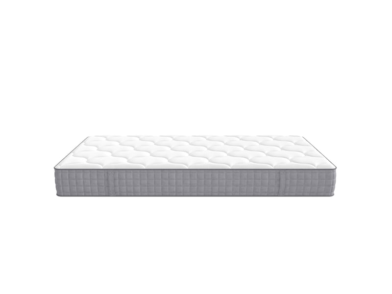  Matelas à ressorts ensachés 90x200 cm 25 cm, 7 zones, h3, blanc  - Conforama E