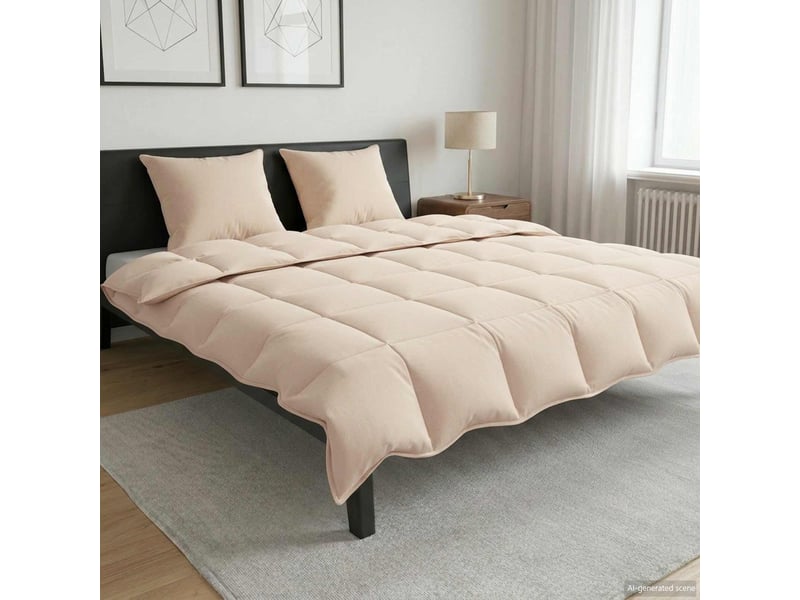  Duvet - couette complet toute l'année 200 x 220 cm toutes saisons 250 gsm  - Conforama B