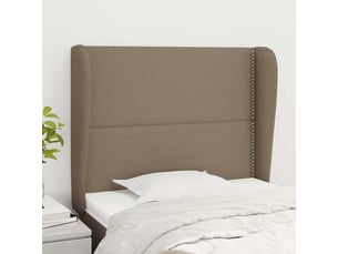 Tete de lit A poser largeur 103 cm   taupe