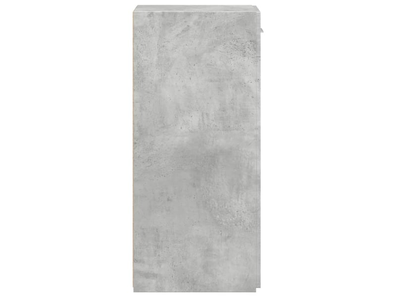  Buffet - bahut - meuble de rangement gris béton 30x42,5x93 cm bois d'ingénierie  - Conforama E