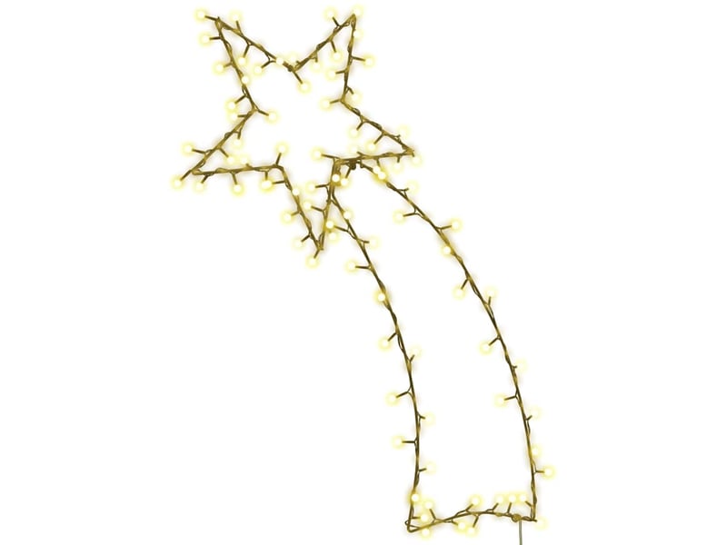  Lumières de noël silhouette d'étoile filante 115 led  - Conforama A