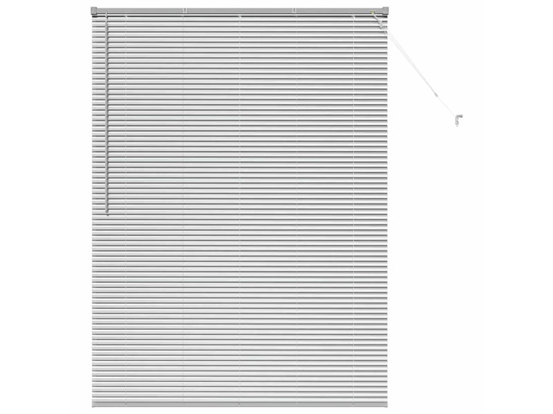 Store vénitien, store de fenêtre argenté 175 x 125 cm 25 mm aluminium cf47567 - Conforama A