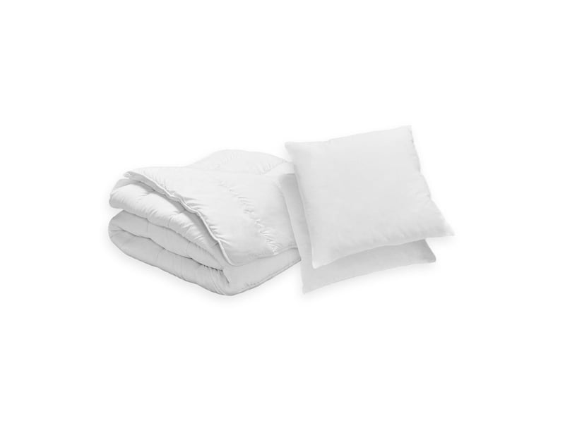  Les ateliers du nord - pack tempérée couette 220x240cm + 2 oreillers moelleux 60x60cm Fabriqué en France - Conforama A