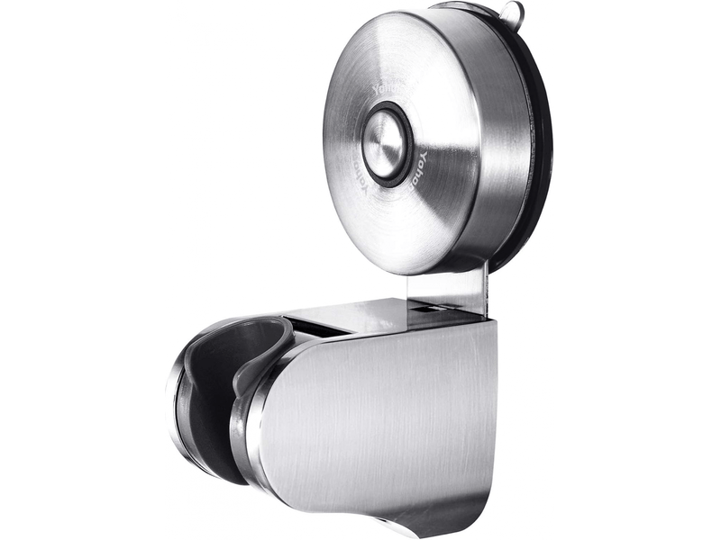  Support pommeau de douche à ventouse support mural pour douchette à main 4 modes d'angle réglable accessoires de salle de bain wc sans  - Conforama A
