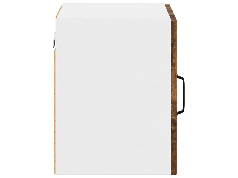  Meuble mural de cuisine, cabinet en verre mural chêne fumé 40x31x40cm shl3426  - Conforama E