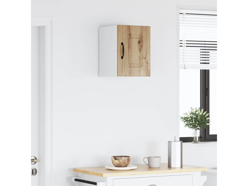  Meuble mural de cuisine | armoire de cuisine chêne artisanal shl3179  - Conforama D