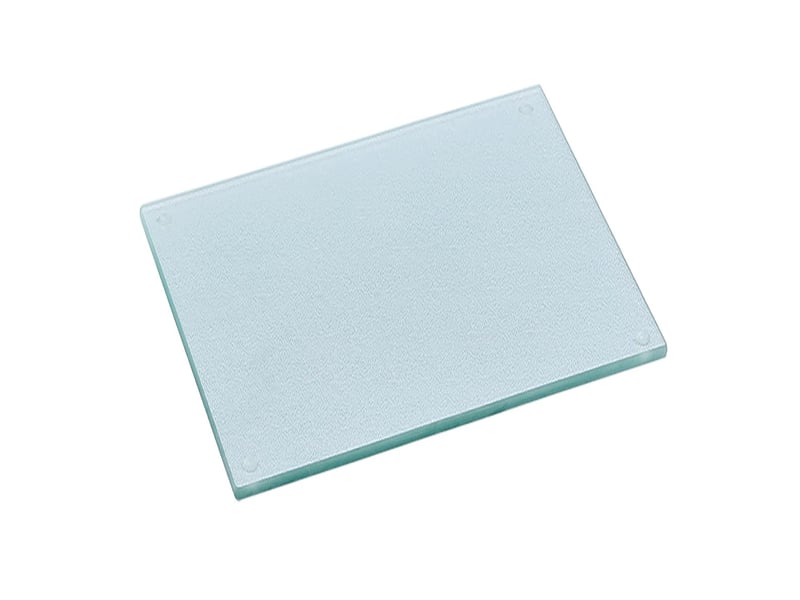 Zeller 26201 planche à découper verre blanc 40 x 30 x 0,8 cm  - Conforama D
