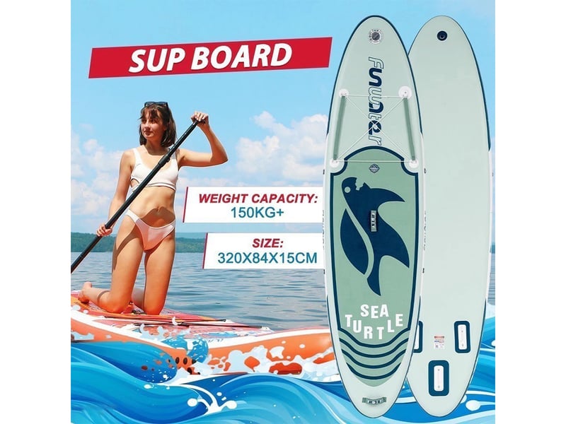  Planche de SUP Funwater SUPFW09C - 320x83x15cm 180kg  - Conforama C