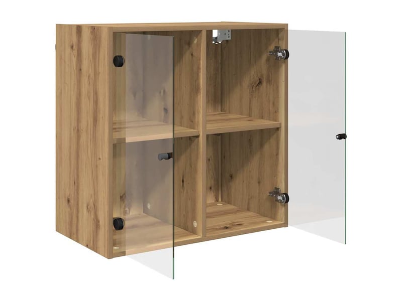  Meuble mural, meuble de rangement salon 68 x 37 x 68,5 cm bois d'ingénierie  - Conforama E