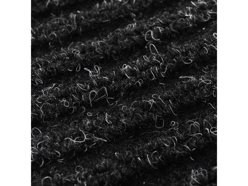  Tapis d'entrée noir pvc 90 x 60 cm - comfortxl 241264 - Conforama E