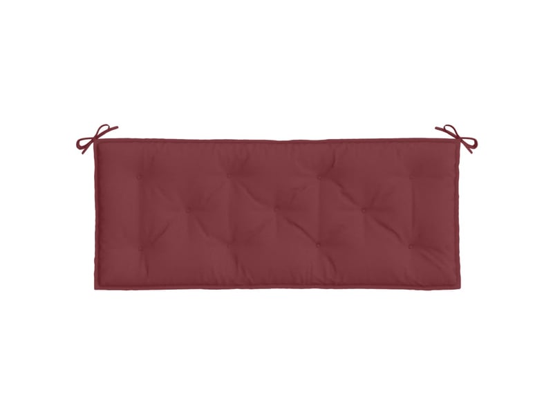 Coussin de banc de jardin, coussin d'assise rouge bordeaux mélangé tissu cf52820  - Conforama D