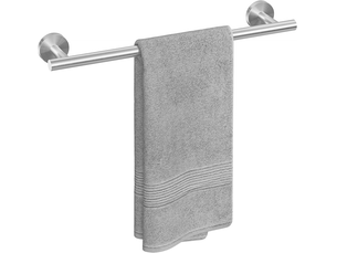 Barre porte-serviettes, porte-serviettes en acier inoxydable, convient pour la salle de bain ou la cuisine(50 cm, brossé)