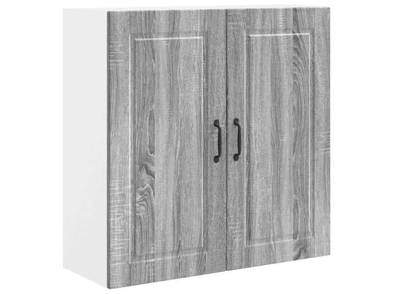 Meuble mural de cuisine, armoire de cuisine gris sonoma 80x31x80cm  - Conforama A