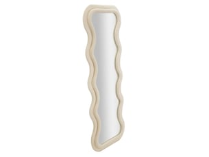 Miroir rectangulaire à poser coloris beige <strong></strong>  <strong></strong> - 6 cm x 60 cm