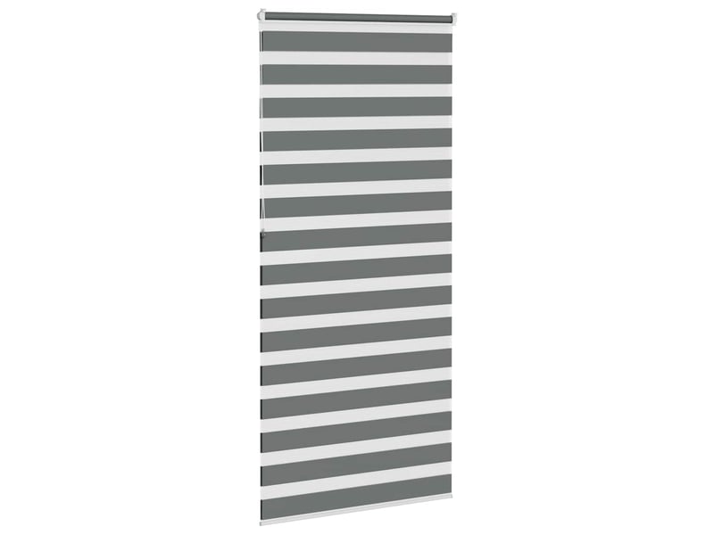  Store zèbre, store de fenêtre gris foncé largeur du tissu 105,9 cm polyester cf48546  - Conforama D
