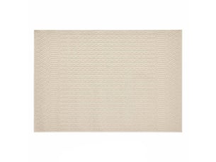 Tapis tissé en relief sinata 120x170cm naturel