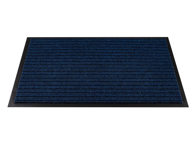  Paillasson antidérapant pour les mètres courants dura 5880 extérieur, intérieur, sur caoutchouc - bleu 50x80 cm  - Conforama C