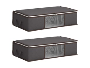 Boîte de rangement avec fenêtre latérale transparente 2 pcs shl79033