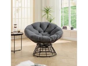 Fauteuil fixe  <strong></strong> Tissu gris