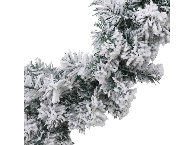  Guirlande de noël avec lumières led vert 10 m pvc  - Conforama E