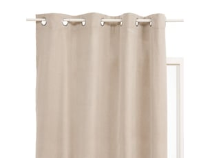 Rideau occultant darla 140x260cm beige