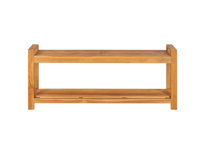  Banc d'entrée, banc d'intérieur 120 cm bois de teck solide shl51659  - Conforama A