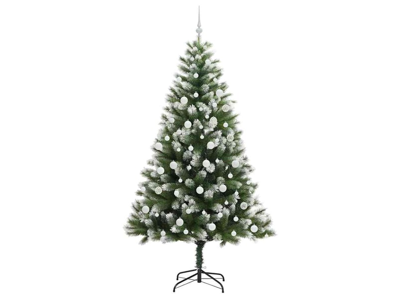  Sapin de noël - arbre de noël artificiel avec neige artificielle 300 led  - Conforama D