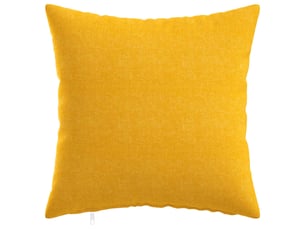 Lot de 12 housses de coussin heerlen jaune clair 50 x 50 cm tissu cf48985