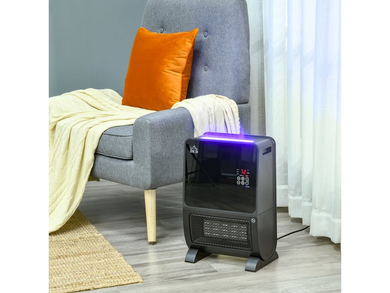  Chauffage électrique avec humidificateur, radiateur céramique ptc 2000 w, 20 à 30 m²  - Conforama C